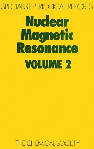 Cover image: Nuclear Magnetic Resonance 1st edition 9780851862620