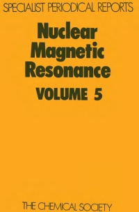 Cover image: Nuclear Magnetic Resonance 1st edition 9780851862927