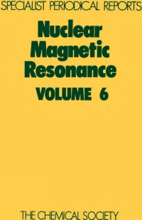 Immagine di copertina: Nuclear Magnetic Resonance 1st edition 9780851863023
