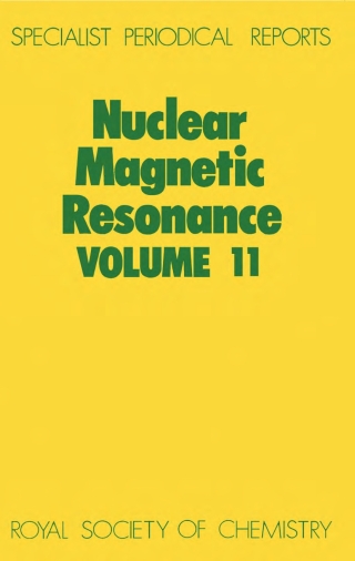 Imagen de portada: Nuclear Magnetic Resonance 1st edition 9780851863429