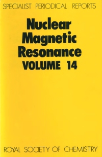 Immagine di copertina: Nuclear Magnetic Resonance 1st edition 9780851863726