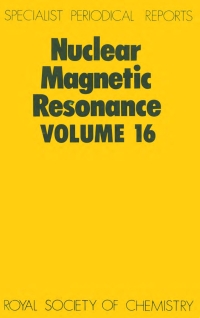 Cover image: Nuclear Magnetic Resonance 1st edition 9780851863924