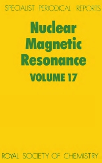 表紙画像: Nuclear Magnetic Resonance 1st edition 9780851864020