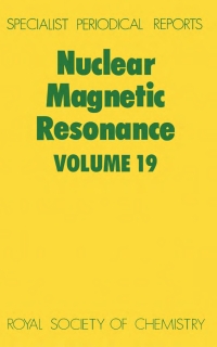 Imagen de portada: Nuclear Magnetic Resonance 1st edition 9780851864228