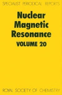 Cover image: Nuclear Magnetic Resonance 1st edition 9780851864327
