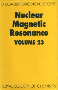 Cover image: Nuclear Magnetic Resonance 1st edition 9780851864624