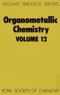 Imagen de portada: Organometallic Chemistry 1st edition 9780851866017