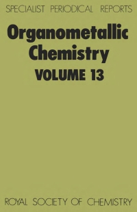Omslagafbeelding: Organometallic Chemistry 1st edition 9780851866116