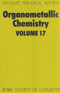 Omslagafbeelding: Organometallic Chemistry 1st edition 9780851866512