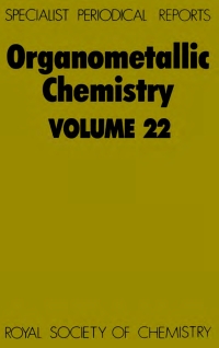 Cover image: Organometallic Chemistry 1st edition 9780851867014