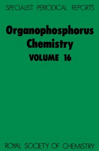 Cover image: Organophosphorus Chemistry 1st edition 9780851861463
