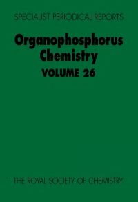 Immagine di copertina: Organophosphorus Chemistry 1st edition 9780854043040