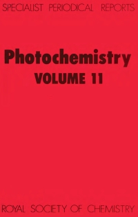 Cover image: Photochemistry 1st edition 9780851860954