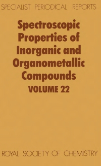 Imagen de portada: Spectroscopic Properties of Inorganic and Organometallic Compounds 1st edition 9780851862033