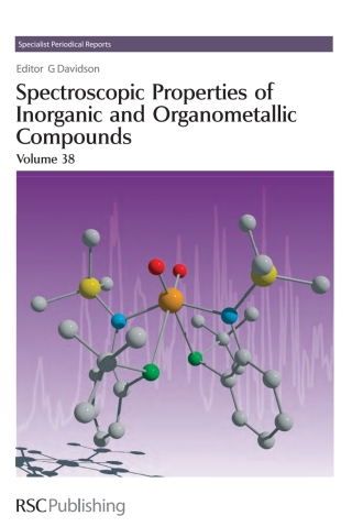 Cover image: Spectroscopic Properties of Inorganic and Organometallic Compounds 1st edition 9780854044511