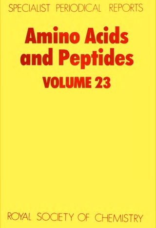 Cover image: Amino Acids and Peptides 1st edition 9780851862149