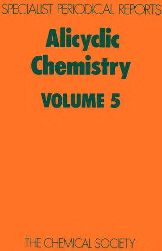 Imagen de portada: Alicyclic Chemistry 1st edition 9780851866123
