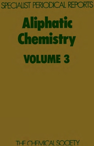 Imagen de portada: Aliphatic Chemistry 1st edition 9780851865423
