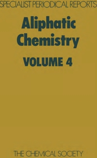 Cover image: Aliphatic Chemistry 1st edition 9780851865720