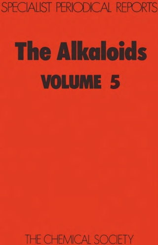 Cover image: Alkaloids 1st edition 9780851862972