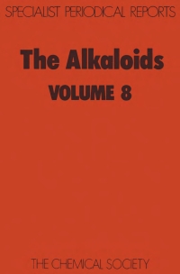 Imagen de portada: The Alkaloids 1st edition 9780851863276