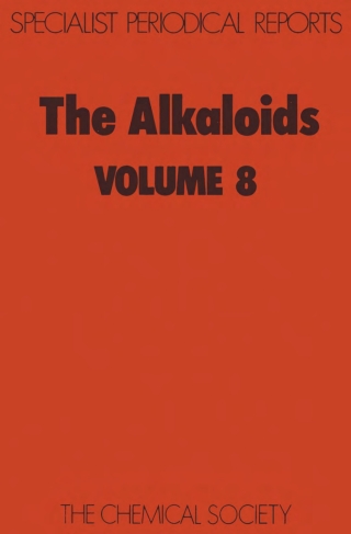 Cover image: Alkaloids 1st edition 9780851863276