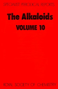 Imagen de portada: The Alkaloids 1st edition 9780851863375