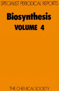 Imagen de portada: Biosynthesis 1st edition 9780851865331