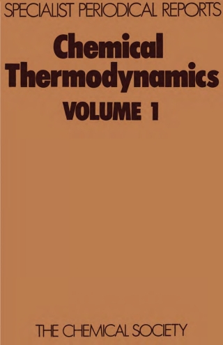 Immagine di copertina: Chemical Thermodynamics 1st edition 9780851862538