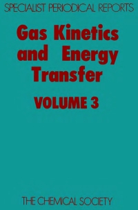 Cover image: Gas Kinetics and Energy Transfer 1st edition 9780851867762