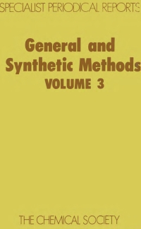 Cover image: General and Synthetic Methods 1st edition 9780851867304