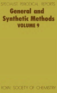 Imagen de portada: General and Synthetic Methods 1st edition 9780851869049