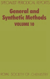 Imagen de portada: General and Synthetic Methods 1st edition 9780851869148