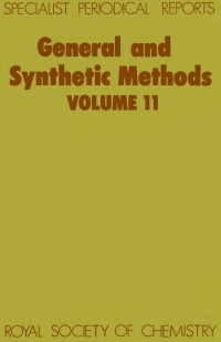 Cover image: General and Synthetic Methods 1st edition 9780851869247