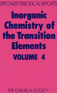 Imagen de portada: Inorganic Chemistry of the Transition Elements 1st edition 9780851865300