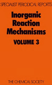 صورة الغلاف: Inorganic Reaction Mechanisms 1st edition 9780851862750