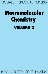 Cover image: Macromolecular Chemistry 1st edition 9780851868660