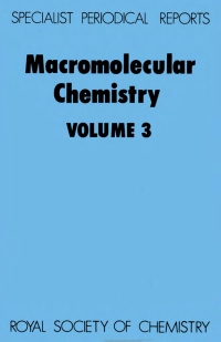Immagine di copertina: Macromolecular Chemistry 1st edition 9780851868769