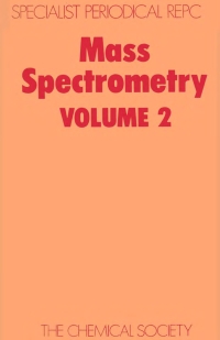 Cover image: Mass Spectrometry 1st edition 9780851862682