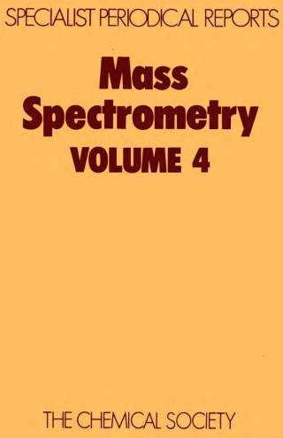 Cover image: Mass Spectrometry 1st edition 9780851862880