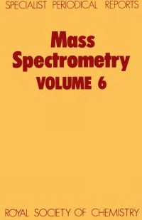 Cover image: Mass Spectrometry 1st edition 9780851863085