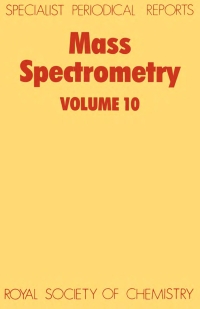 Cover image: Mass Spectrometry 1st edition 9780851863481
