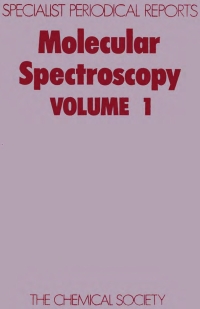 Cover image: Molecular Spectroscopy 1st edition 9780851865065