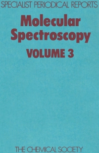 表紙画像: Molecular Spectroscopy 1st edition 9780851865263