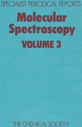 Imagen de portada: Molecular Spectroscopy 1st edition 9780851865263