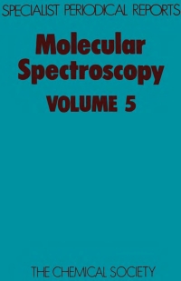 Imagen de portada: Molecular Spectroscopy 1st edition 9780851865461