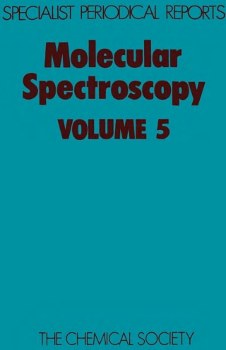 Cover image: Molecular Spectroscopy 1st edition 9780851865461