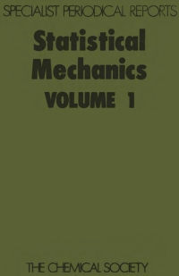 Imagen de portada: Statistical Mechanics 1st edition 9780851867502