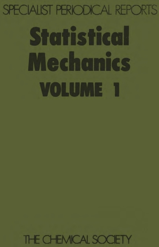 Immagine di copertina: Statistical Mechanics 1st edition 9780851867502