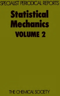 Immagine di copertina: Statistical Mechanics 1st edition 9780851867601